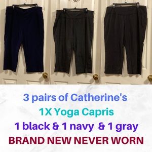 1X Catherine’s Yoga pants - 3 pairs!